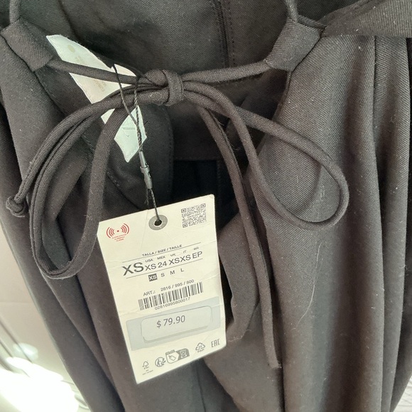 NWT ZARA LONG DRESS WITH TIES SIZE XS 
🚨FIRM PRICE NO  DISCOUNT - Picture 2 of 15